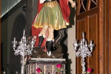 Arranque de las fiestas patronales de Valsequillo de 2019 (Foto Ildefonso Rodríguez)